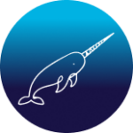 Narwhal icon decal