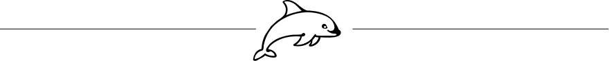 dolphin black icon