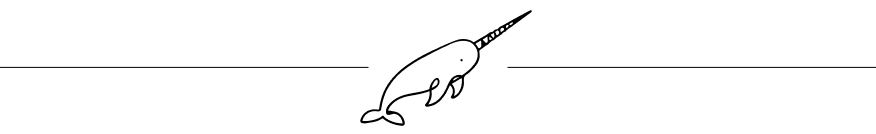narwhal icon black